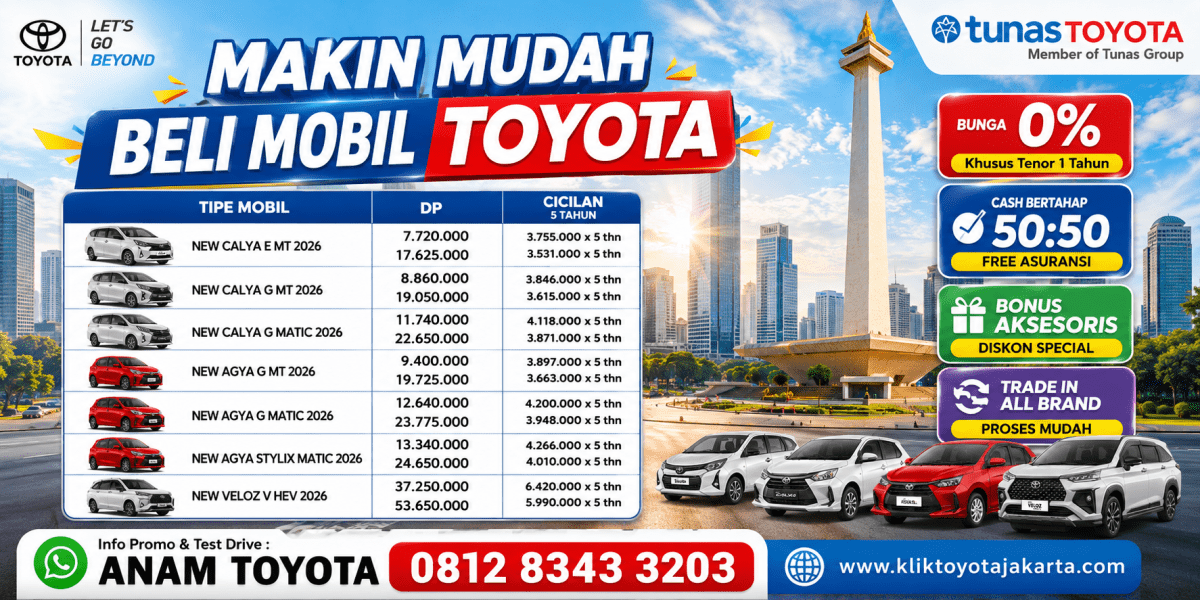 Promo Toyota Jakarta